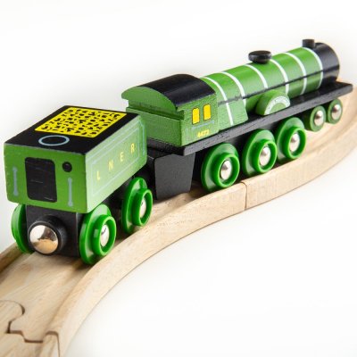 Bigjigs Rail Holzmodell der Lokomotive Flying Scotsman