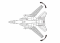 Sluban Modellbausteine M38-B0755 Jagdflugzeug F-14 Tomcat