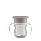 CHICCO Cană 360 Perfect X cu mânere gri, 12m+