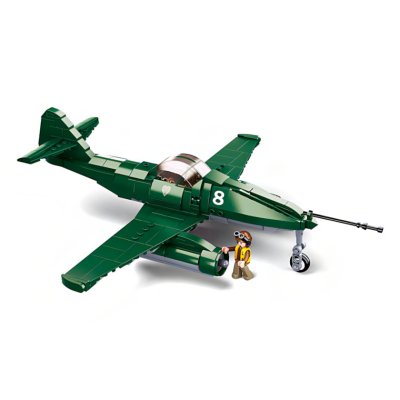 Sluban Battaglia di Budapest M38-B0977 Aereo da caccia Me 262