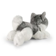 Rappa Plišasti pes husky ležeči 20 cm ECO-FRIENDLY