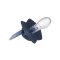 CANPOL BABIES Silikon Schnuller Symmetrisch Light touch GOLD 6-18m 2Stk blau