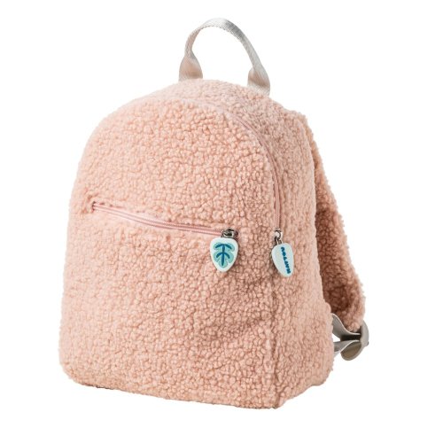 NATTOU Children's backpack plush Teddy pink