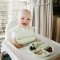 BABYONO Silikon-Lätzchen - Salbei