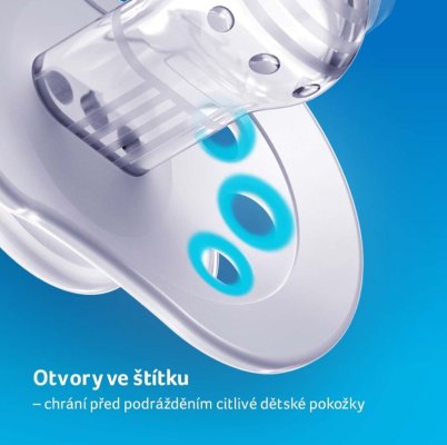 LOVI Schnuller Silikon dynamisch Hey 3-6 m 2 Stück blau/grün