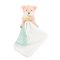 Doudou Pluszowy lis z kocykiem 11 cm