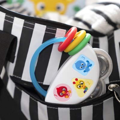 BABY EINSTEIN Tamburína s chrastítkem 3m+