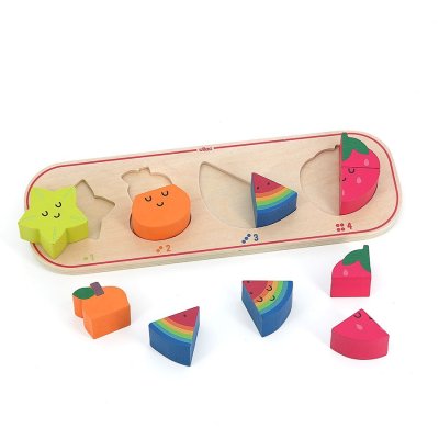 Vilac Kirakó puzzle Gyümölcsökkel számolni tanulok Sarah Betz