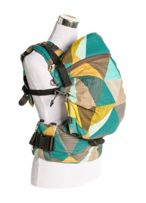 Monkey Mum® Ergonomska rastoča nosilka Carrie - Čar geometrije