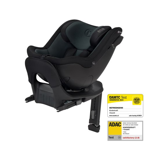 KINDERKRAFT SELECT Car seat I-GUARD i-Size 40-105 cm Graphite Black, Premium