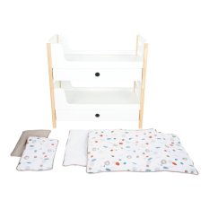 small foot Wooden Bed Little Button