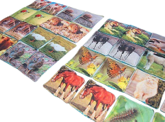 MyMoo Tekstilna igra memorije - set - 16 pari - Životinje