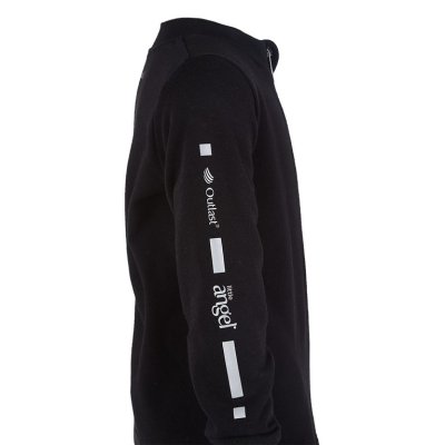 Bluza REFLEX smyk rozpinana Outlast® - czarna