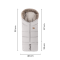 PETITE&MARS Set zimní fusak Arctic 4v1 + rukavice na kočárek Furry Veritable Khaki