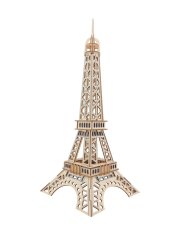Woodcraft Drewniane puzzle 3D Wieża Eiffla