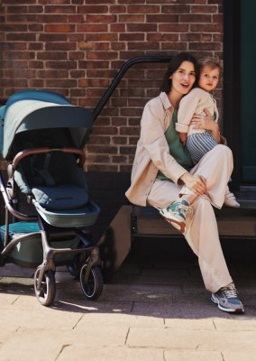 EASYWALKER SET Kinderwagen 4in1 Harvey⁵ Premium 2in1 Jade Green LITE RWS + CYBEX Aton B2 i-Size + Base