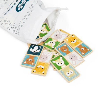 Bigjigs Toys Domino šumske životinje