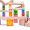Bigjigs Toys Pista de Bolas de Madeira Colorida