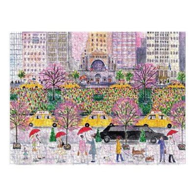 Puzzle Galison Primăvara în Park Avenue 1000 piese