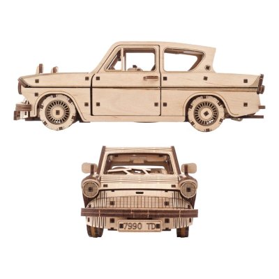 Puzzle 3D en bois mécanique Ugears Harry Potter Ford Anglia Volante