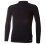 Maglietta DR sottile collo alto Outlast® - nero