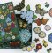 Galison Puzzle Schmetterlings-Botanischer Garten 500 Teile