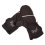Rękawice z jednym palcem softshell STRETCH Outlast® - czarny-haft szary