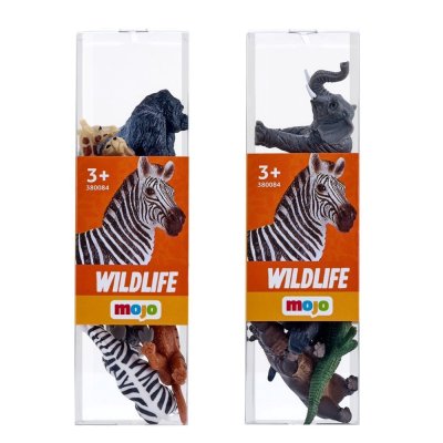 Mojo Mini mundo Animais Africanos conjunto de 6 peças - conjuntos variados