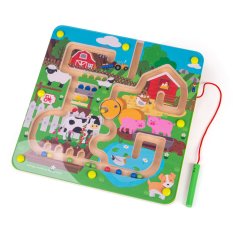 Bigjigs Toys Magnet Labyrinth Bauernhof