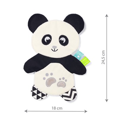 BABYONO Zabawka przytulanka Panda Polly 3m+