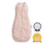 ERGOPOUCH Swaddle and sleeping bag 2in1 Cocoon Daisies 0-3 m, 3-6 kg, 0.2 tog