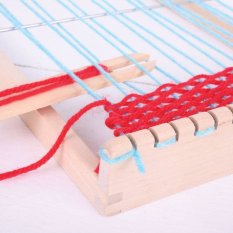 Bigjigs Toys Drewniane krosno tkackie