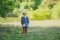 Softshell kinderbroek met membraan Monkey Mum® - Herfstbladeren