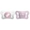 CHICCO Schnuller Physio Micro Silikon 0-2m Mädchen 2 Stk
