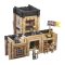Jeujura Jeu de construction en bois 270 pièces Château avec catapulte