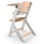 KINDERKRAFT Židlička jídelní Enock s polstrováním Grey wooden, Premium