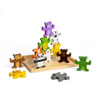 Bigjigs Toys Wild Animals Balancing Game