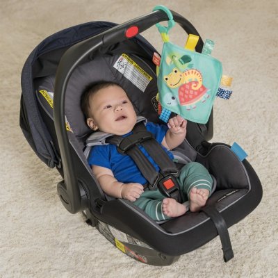 BRIGHT STARTS Kuscheldecke mit C-Ring Fuzzy Feel ™ 0m +