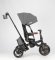 Rowerek trójkołowy QPLAY Comfo Max Grey, 7w1, wiek 10-72 miesiące