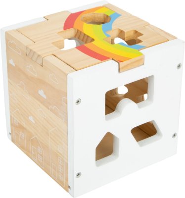 small foot Regenbogen Motorik-Würfel zum Einstecken