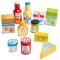Bigjigs Toys Set mit frischen Lebensmitteln