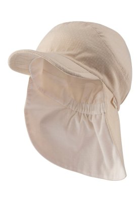 STERNTALER Czapka z daszkiem i osłoną szyi z filtrem UV 50+ kropki dziewczynka 49 cm-12-18 m