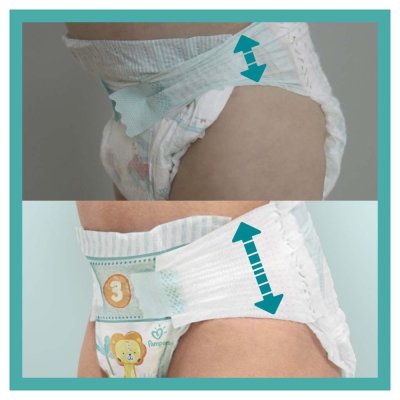 PAMPERS Active Baby Pleny jednorázové 4 (9-14 kg) 132 ks