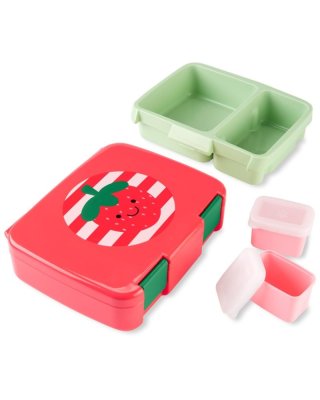 SKIP HOP Spark Style Bento Lunch Box Fragola 3 anni+