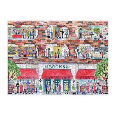 Galison Puzzle Tag im Buchladen 1000 Teile