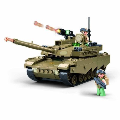 Sluban Army M38-B1256 Tenk OEF-M1XS