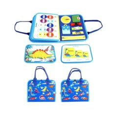 2Kids Toys Senzorična busy knjiga Dinozavri 2