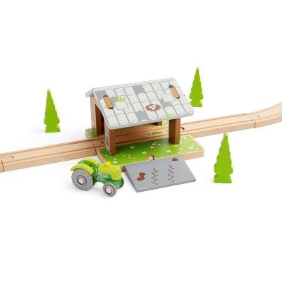 Bigjigs Rail Bauernhof auf Schienen