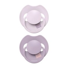 LOVI Smoczek silikonowy dynamiczny Prime 18m+ 2 szt. Baby Lilac/Violet