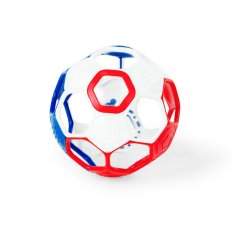OBALL Hračka Oball RATTLE GOALS™ 10 cm Red, White & Blue 0m+